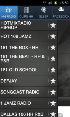 HIPHOP RADIO android App screenshot 4